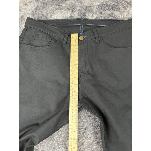 Blue Delta Custom Black Jeans USA Men's 35X28 Stretch Straight PF10 *Read - Picture 7 of 12